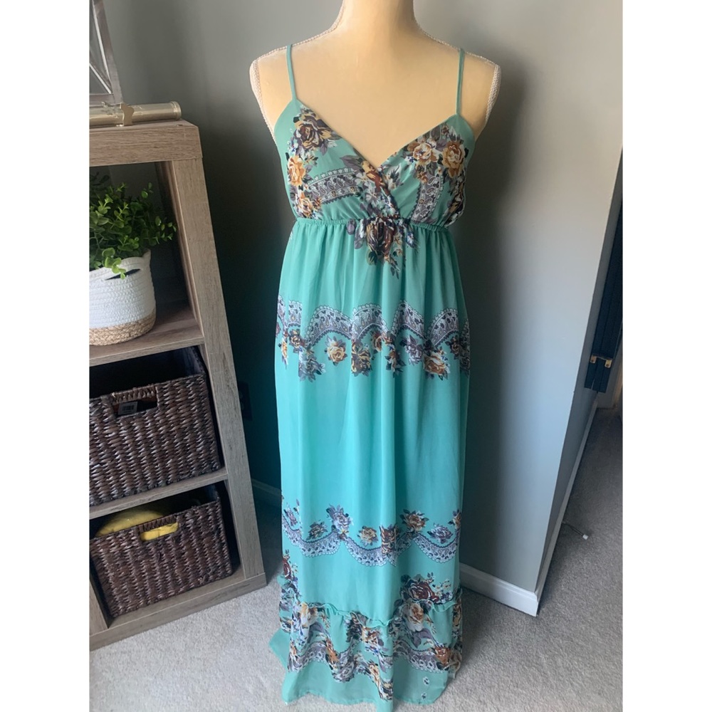 Blu Pepper Maxi Dress